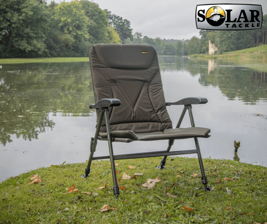 Solar BankMaster Recliner Chair UK Carp Tech