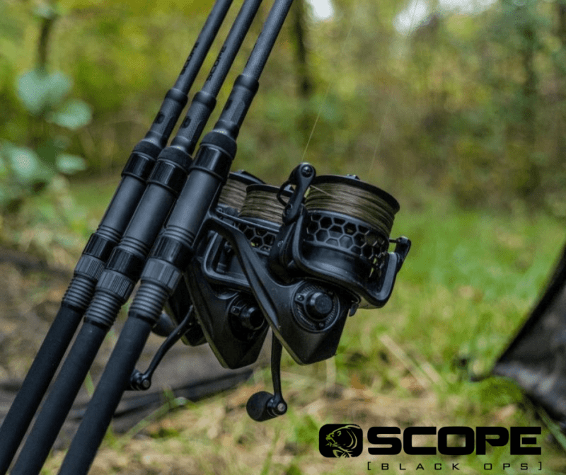 3 x Nash Scope Abbreviated 10ft 3.5Ib Rods