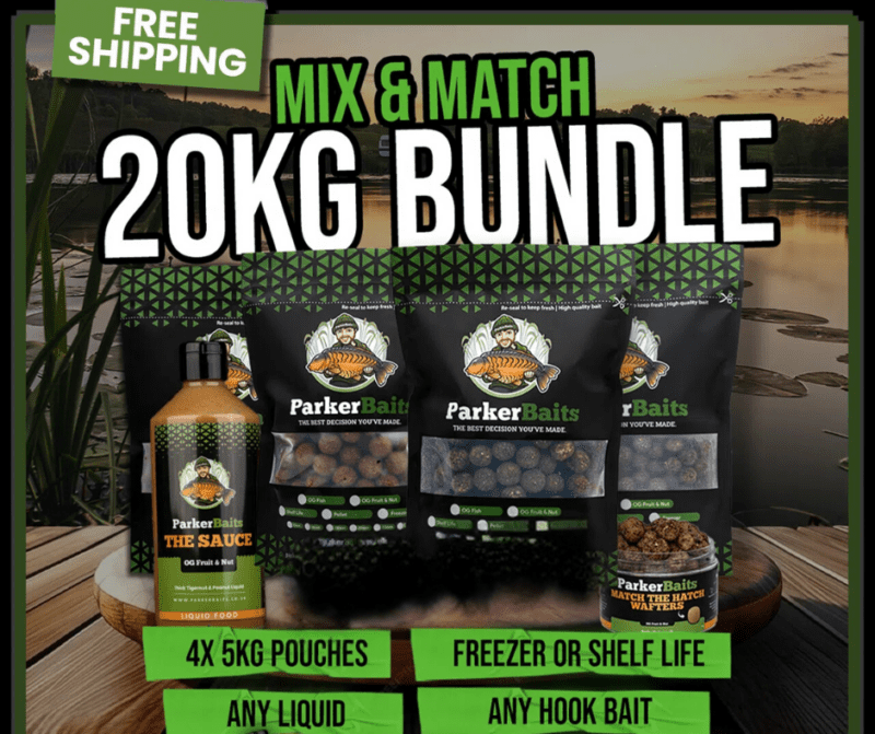 20KG WINNERS CHOICE PARKER BAITS BUNDLE