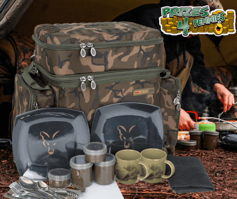 (PRIZES FOR PENNIES) FOX CAMOLITE 2 MAN COOLER