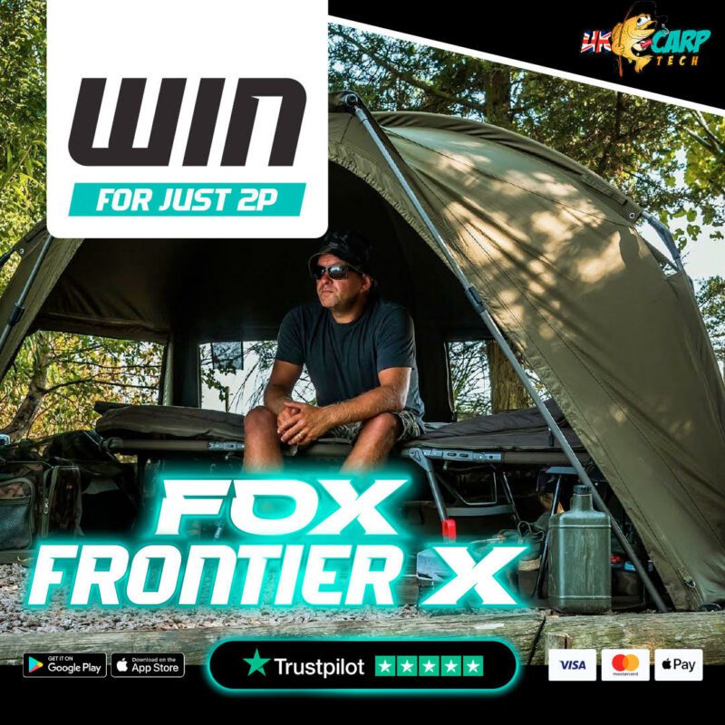 WIN A FOX FRONTIER X BIVVY FOR 2P (1.5 MAN)