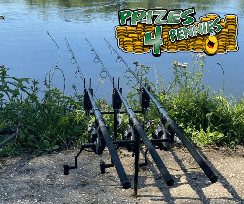 (PRIZES FOR PENNIES) 3 X NASH DWARF 10FT 3.5LB SHRINK RODS