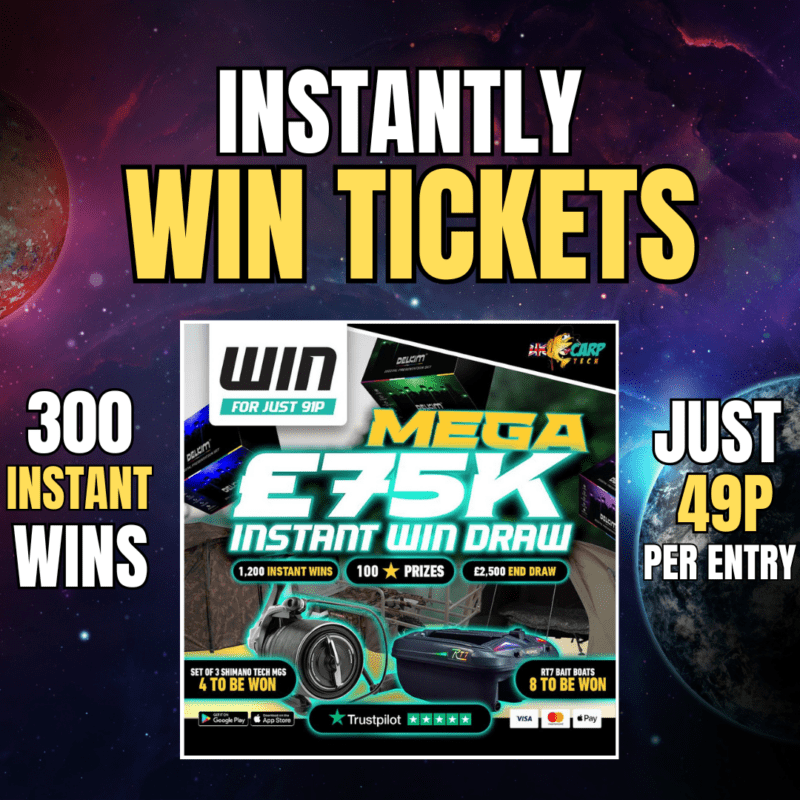 Win Tickets Into The £75,000 Mega Comp! #2