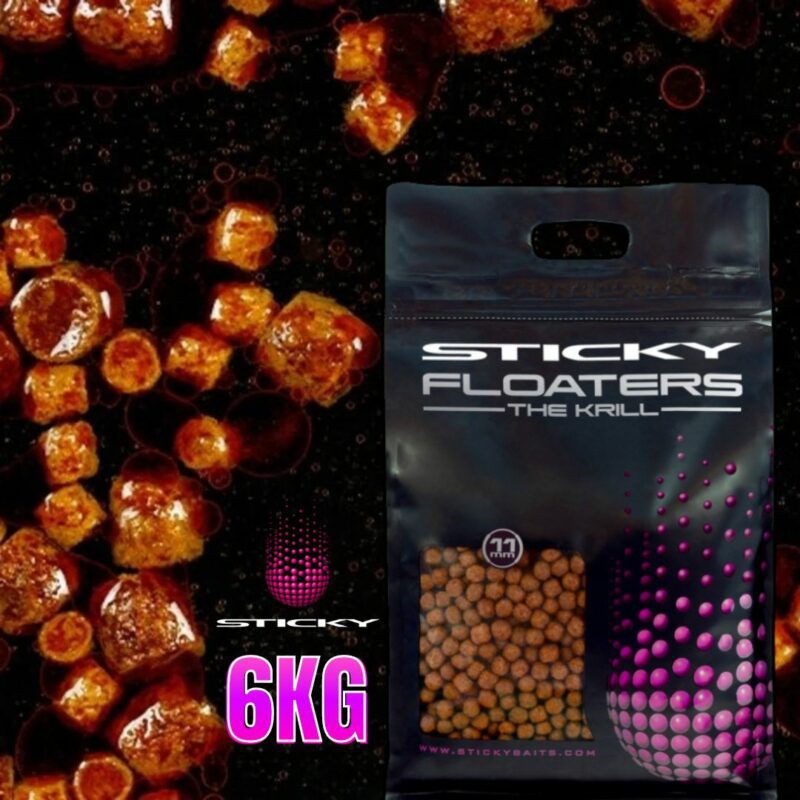 6KG STICKY KRILL FLOATERS (2 SIZES)
