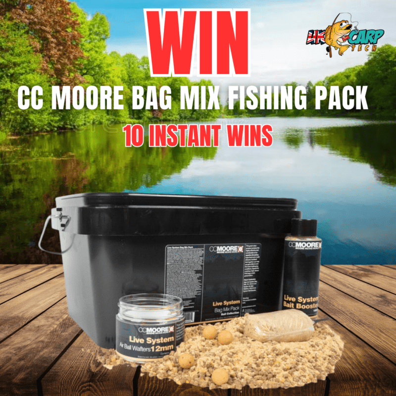 11 Chances To Win CC Moore Bag Mix Fishing Pack
