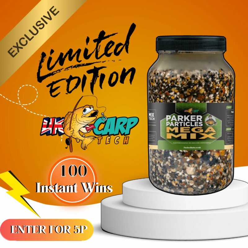 LIMITED EDITION PARKER BAITS & UK CARP TECH MEGA MIX PARTICLE