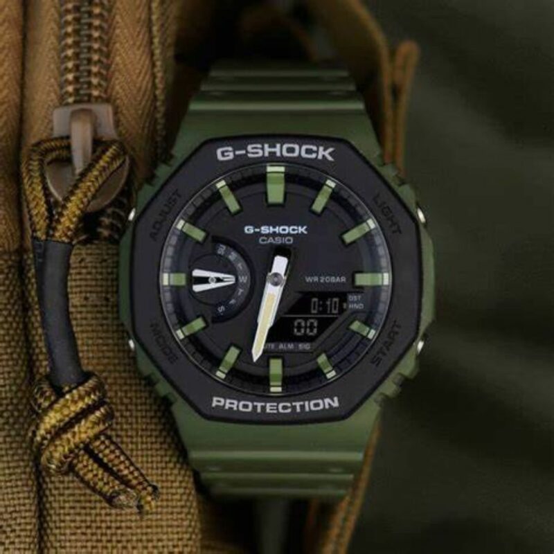 GREEN CARPY G-SHOCK WATCH