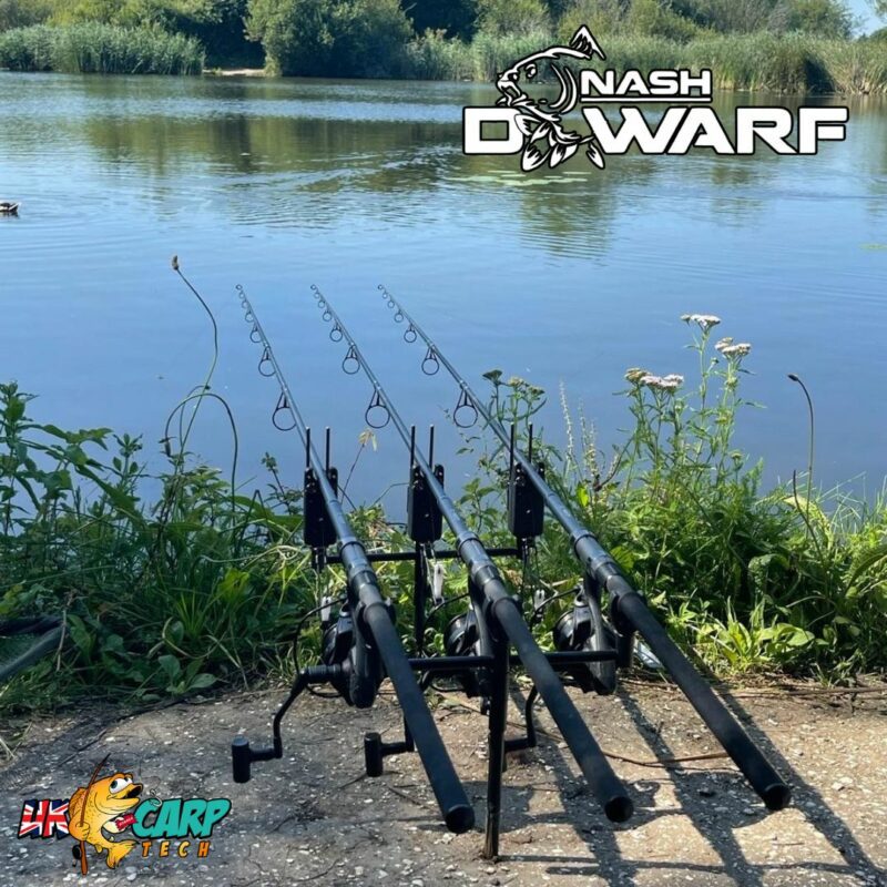 3 X NASH DWARF 10FT 3.5LB SHRINK RODS