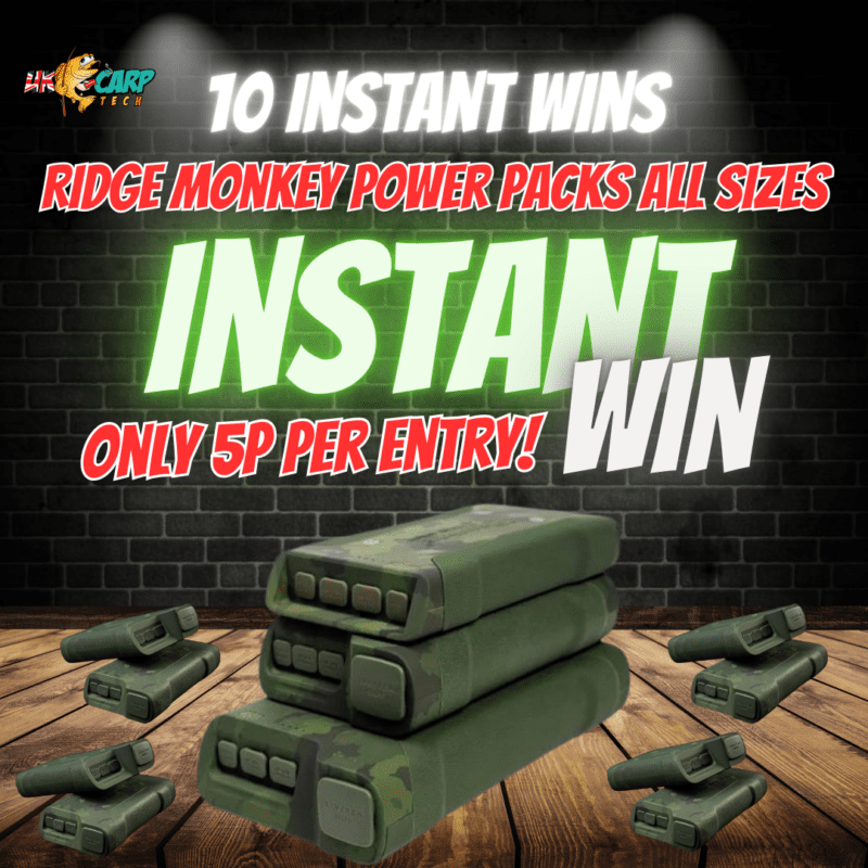 10 x Ridge Monkey Power Packs All Sizes