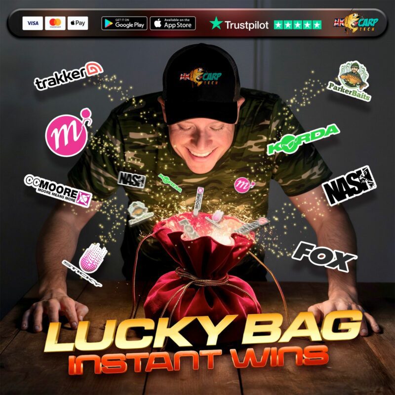 20P INSTANT WIN LUCKY BAG WITH 300 PRIZES & £500 CASH AUTO END DRAW