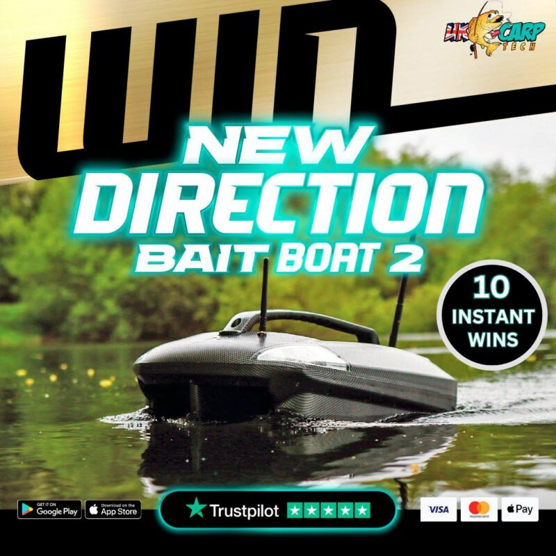 WIN A NEW DIRECTION 2 BAIT BOAT FOR JUST 5P! (10 CHANCES)