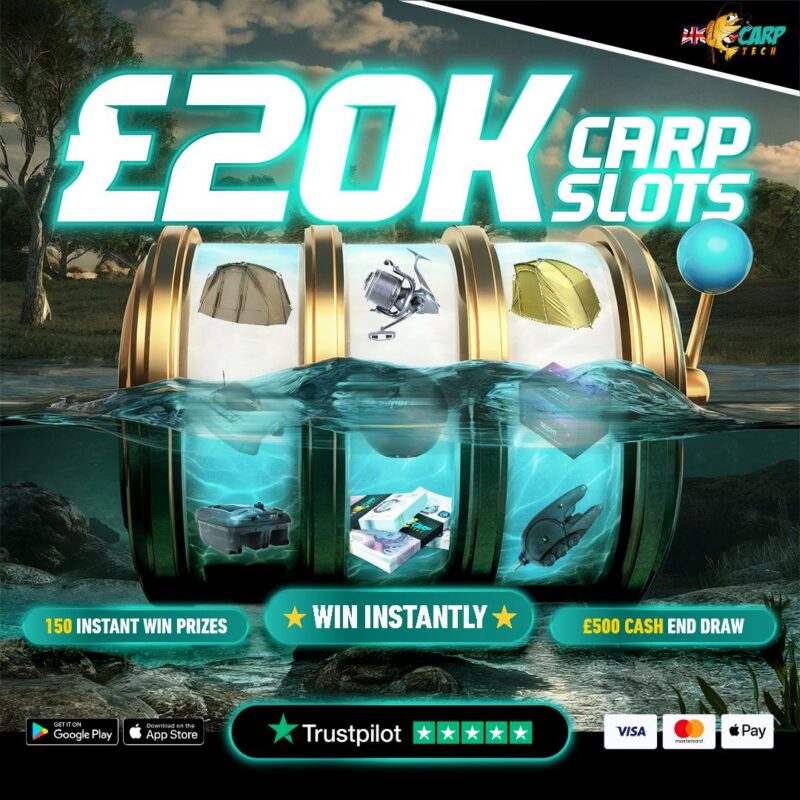 Carpy Slots With £20,000 In Prizes With A £500 Credit End Draw