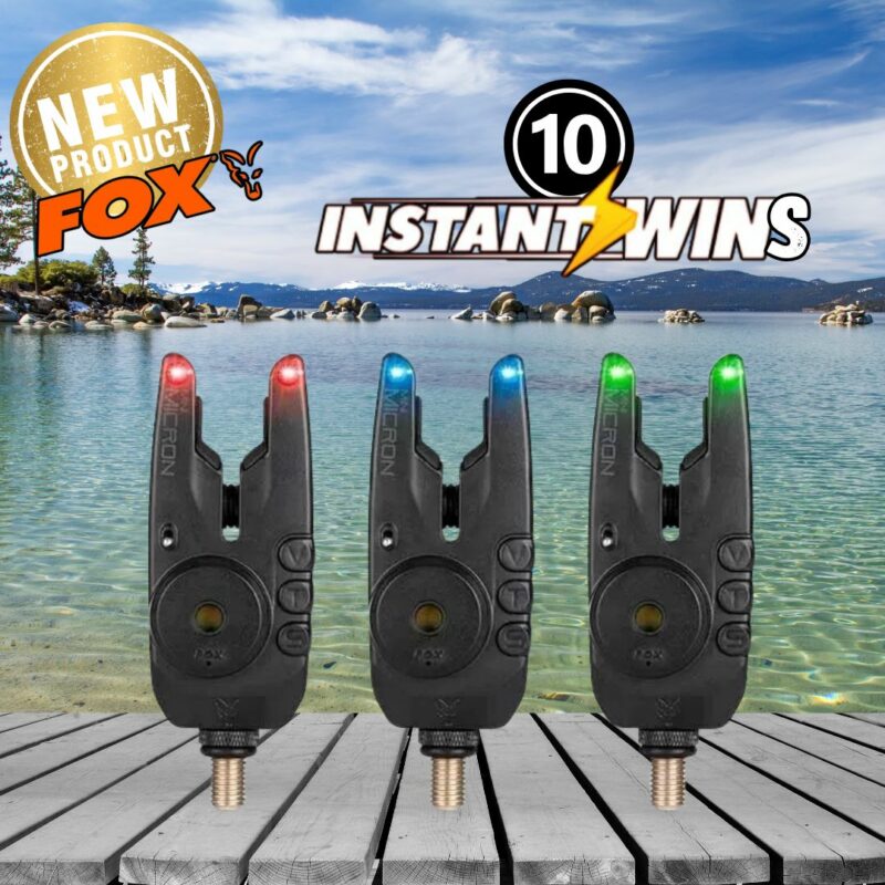 (NEW FOX PRODUCT RELEASE) 10 CHANCES TO WIN 3 MICRON V2 ALARMS