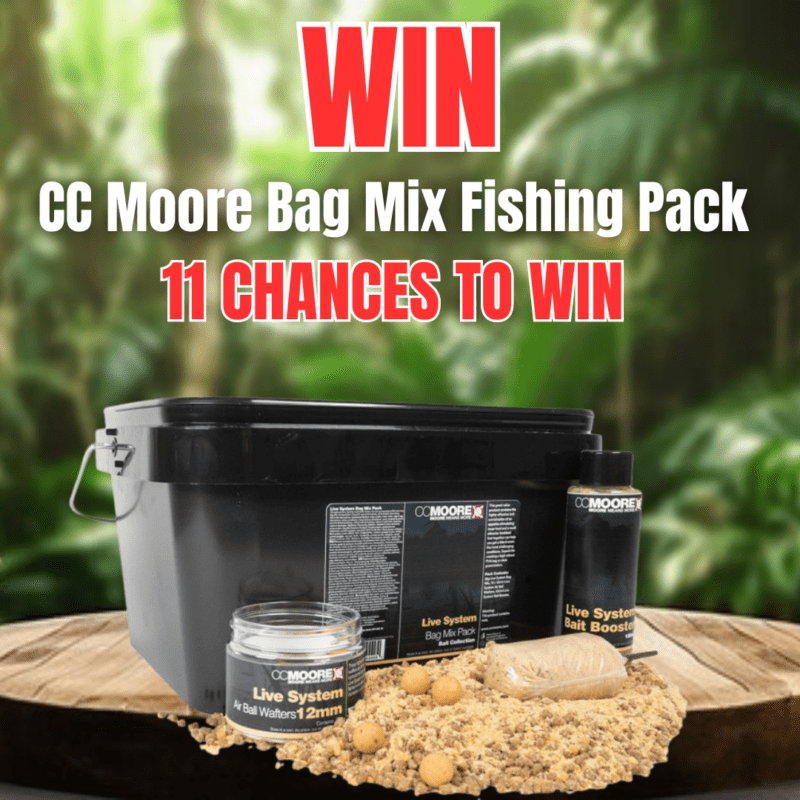 11 Chances To Win CC Moore Bag Mix Fishing Pack
