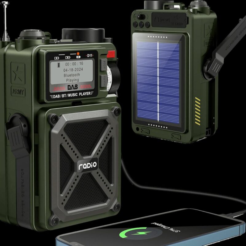 10 CHANCES TO WIN THE CARPIEST SOLAR DAB RADIO ON THE INTERNET!