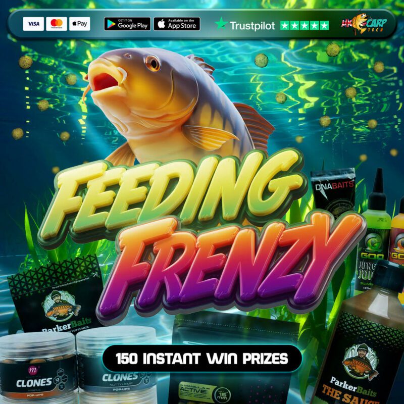 IT'S FEEDING TIME WITH FEEDING FRENZY! PLAY FOR 10P
