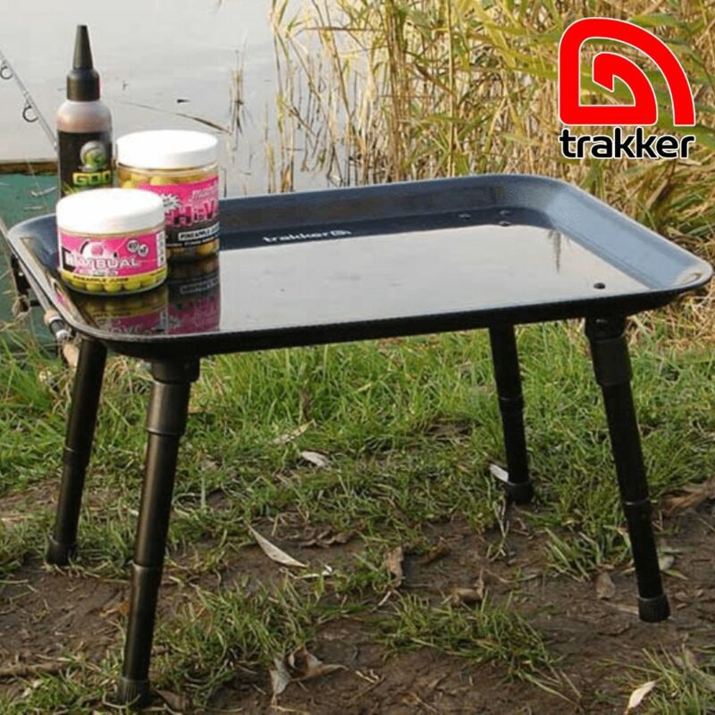 TRAKKER CARBON EFFECT BIVVY TABLE