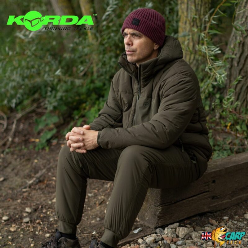 Korda Insulated Hooded Jacket Dark Olive