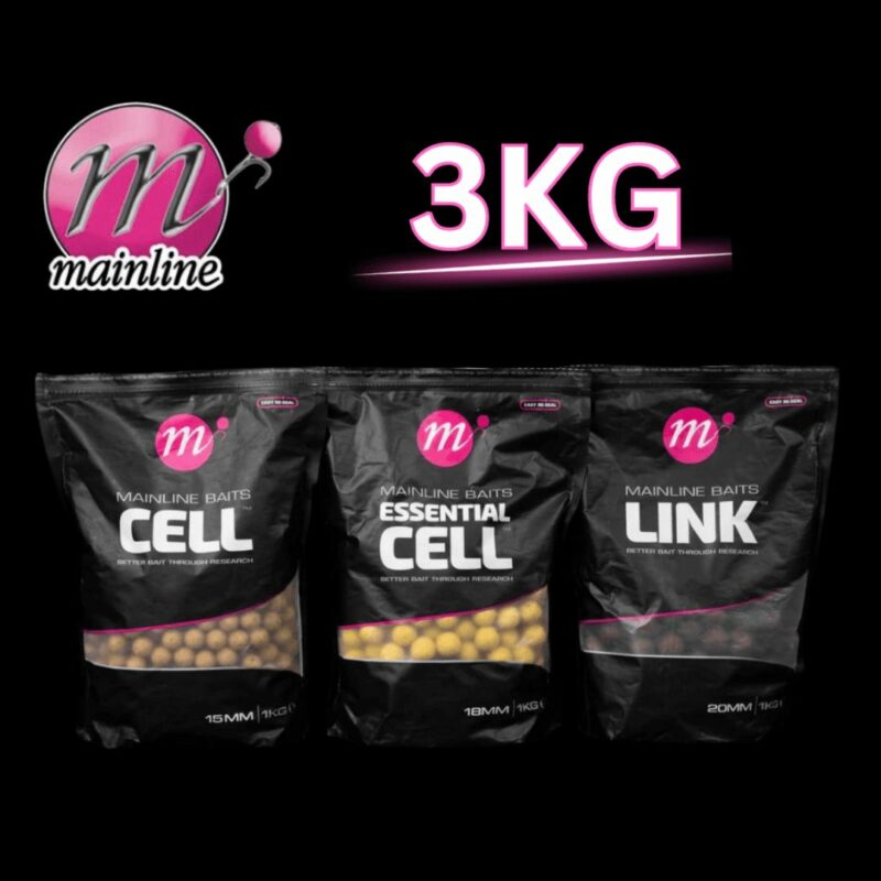 MAINLINE 3KG SHELF LIFE ALL FLAVOURS!