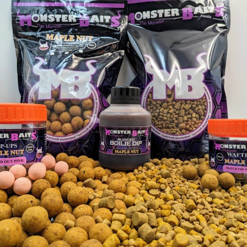 1KG MONSTER BAITS MAPLE NUT SESSION BUNDLE