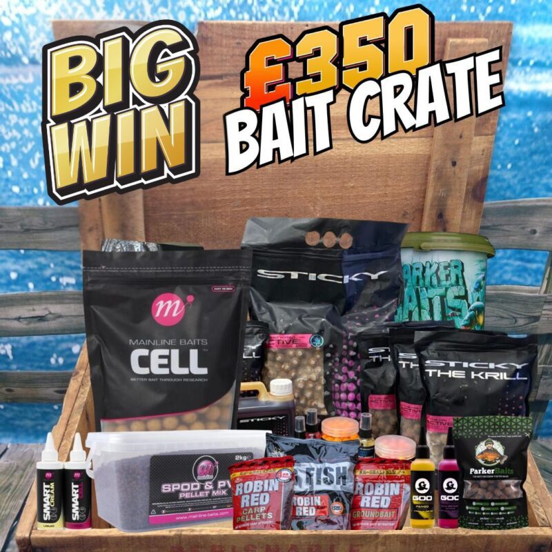 WIN THE £350 BIG WIN BAIT CRATE