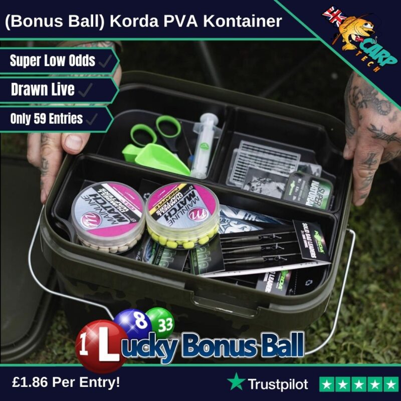 (LOTTERY BONUS BALL) KORDA PVA KONTAINER SYSTEM