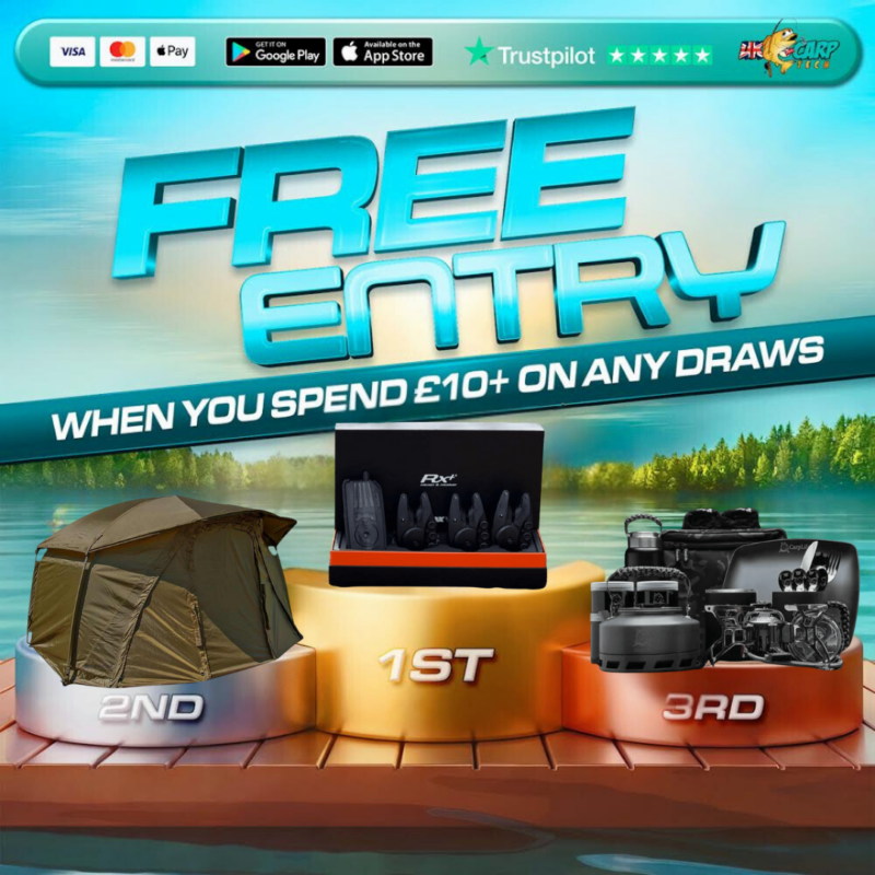 SPEND £10 OR MORE ON ANY COMP FOR FREE PRIZE ENTRY!
