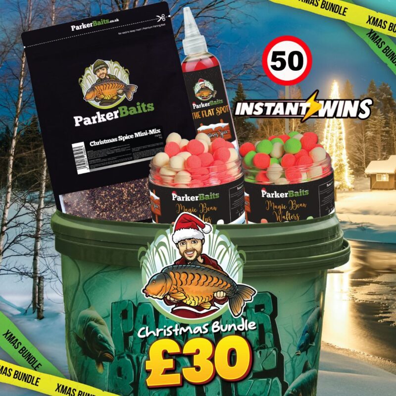 50 CHANCES TO WIN THE LIMITED EDITION PARKER BAITS CHRISTMAS BUNDLES