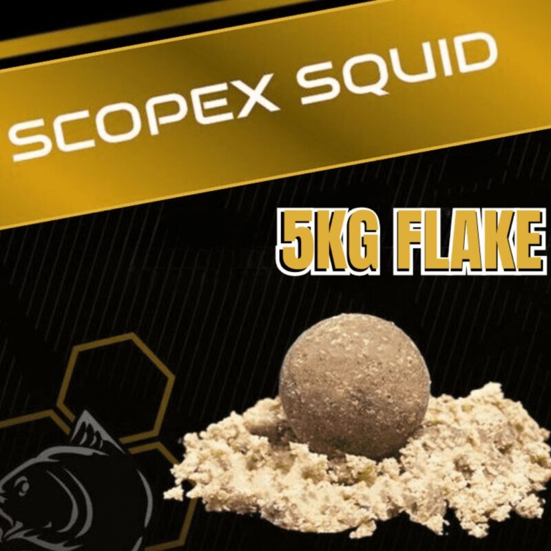 (TODAY ONLY) WIN 5KG NASH SCOPEX SQUID FLAKE