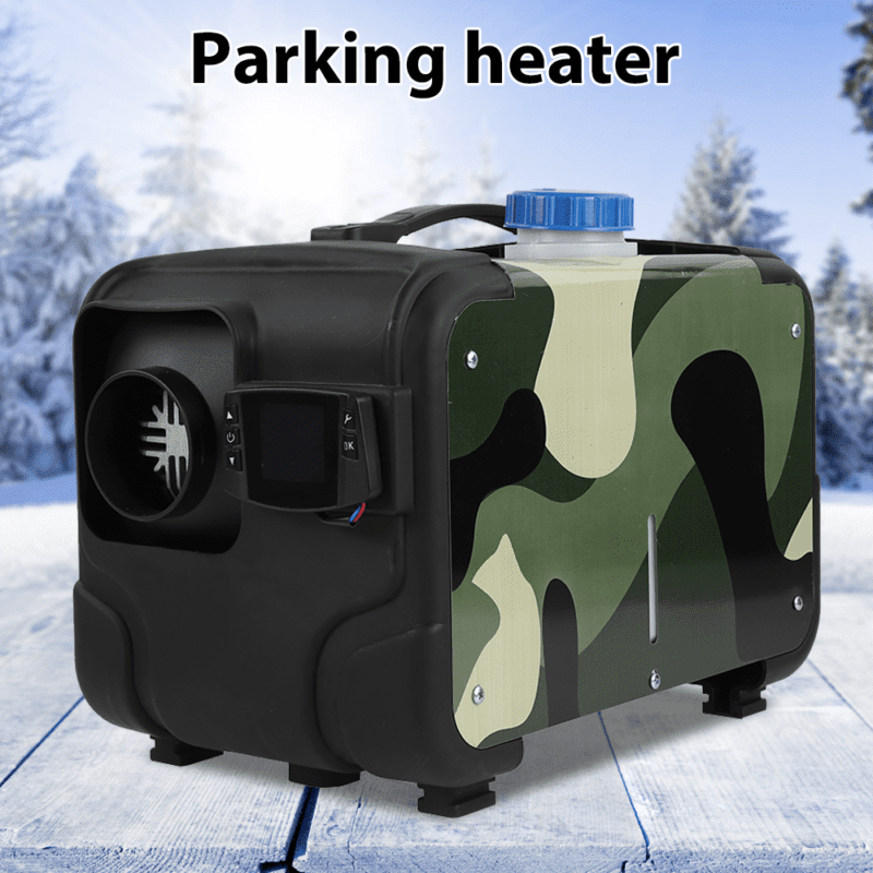 ALL IN ONE 5-8KW 12V Air Diesel Heater LCD Monitor Remote Thermostat