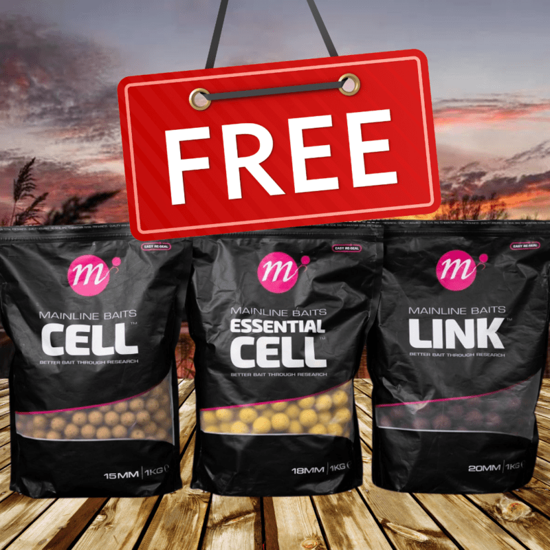 FREE COMPETITION 3KG MAINLINE BOILIES (AUTO DRAW)