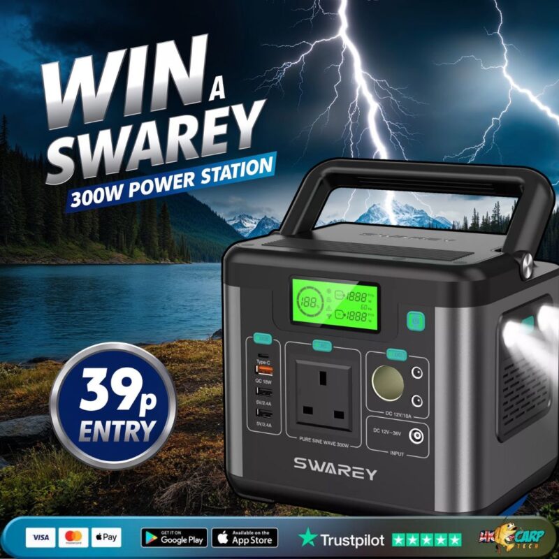 WIN A SWAREY 300W POWER STATION (AAUTO DRAW)