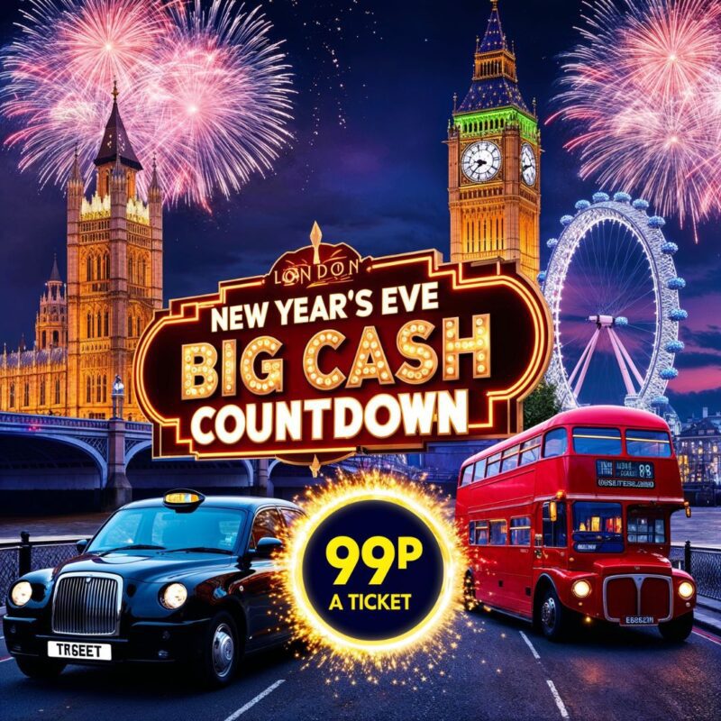 NEW YEARS EVE BIG CASH COUNTDOWN (5000 INSTANT WINS!)