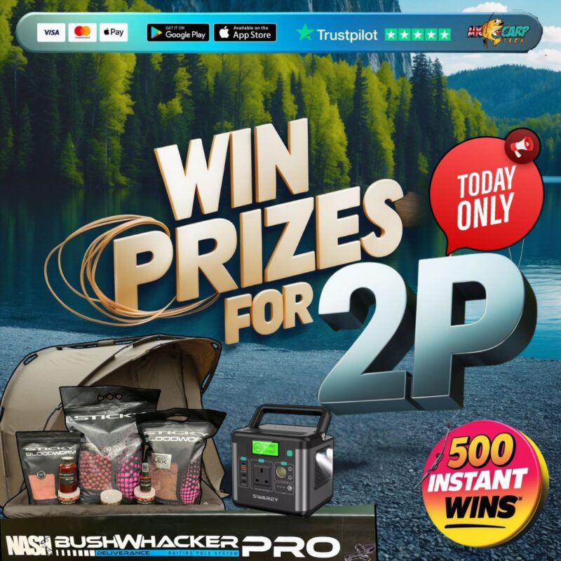 2P INSTANT WIN COMP 500 PRIZES
