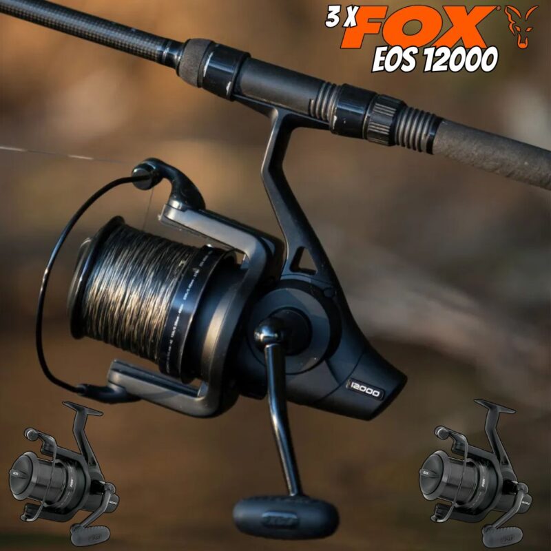 3 X FOX EOS 12000 REELS