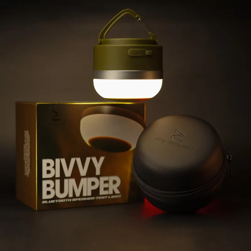10 CHANCES TO WIN A ONE MORE CAST BIVVY BUMPER LIGHT & SPEAKER