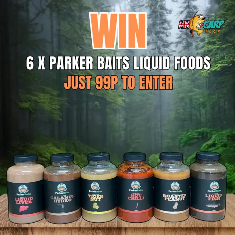 6 X PARKER BAITS LIQUID FOODS