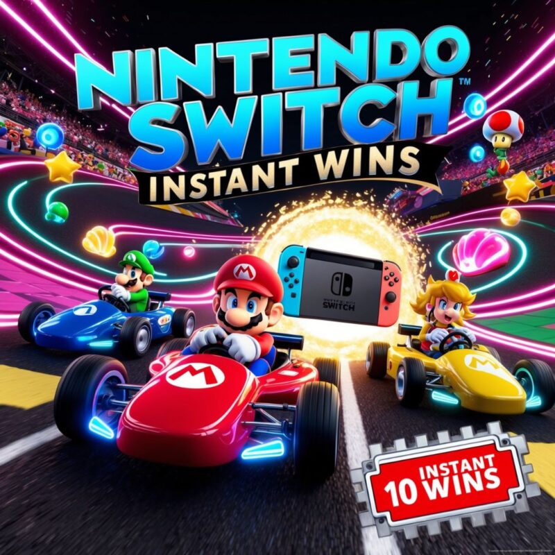 10 CHANCES TO WIN A NINTENDO SWITCH LITE