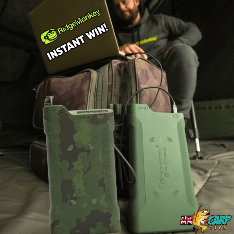 WIN A RIDGEMONKEY WIRELESS POWER PACK 77850MAH (6 MORE AS INSTANT WINS)