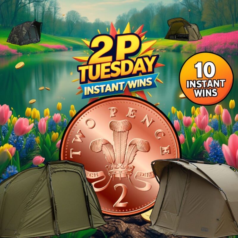 10 BIVVYS TO WIN 2P TUESDAY!
