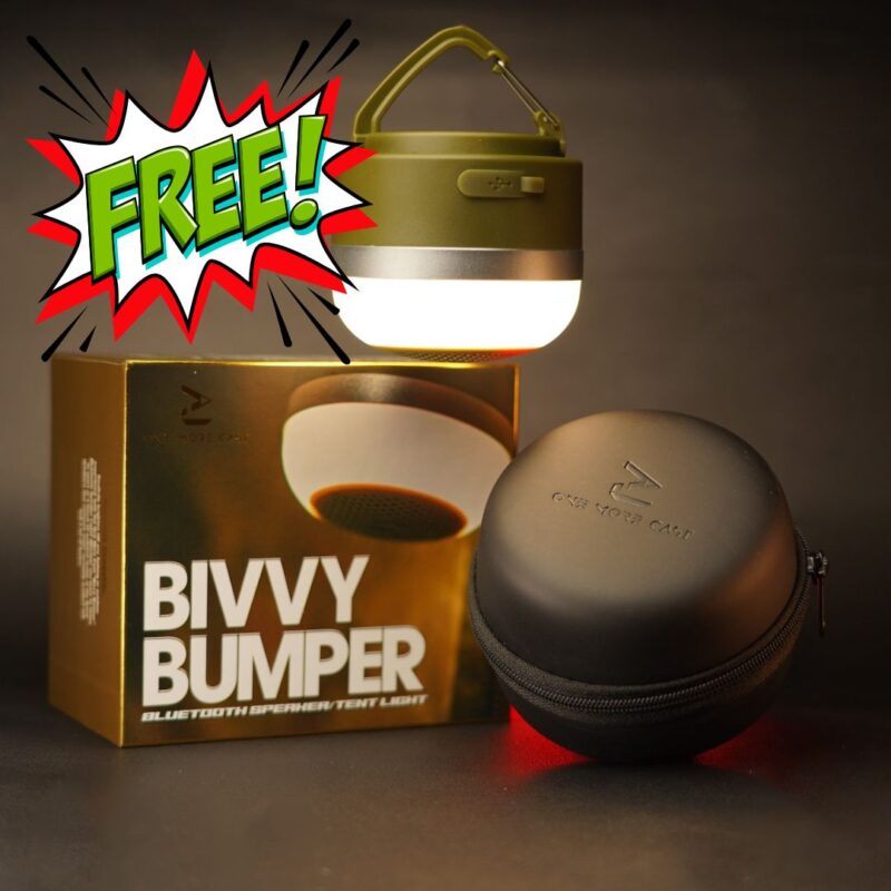 FREE COMPETITION OMC Bivvy Bumper-Light & Speaker
