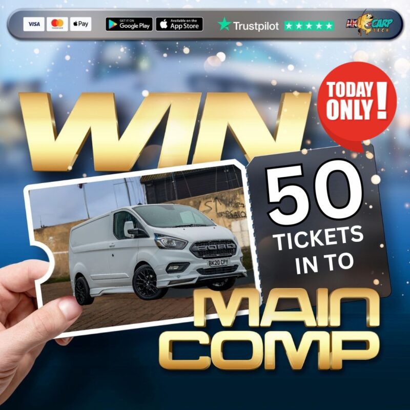 WIN 50 TICKETS INTO FORD TRANSIT CUSTOM