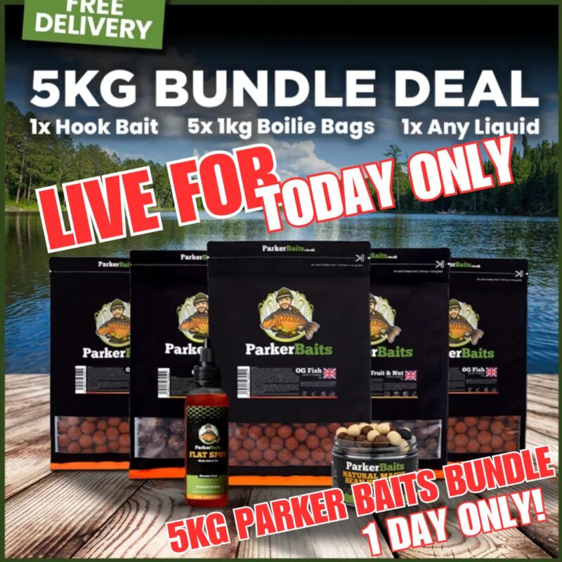 TODAY ONLY 5KG PARKER BAITS OG FISH BUNDLE  (AUTO DRAW)