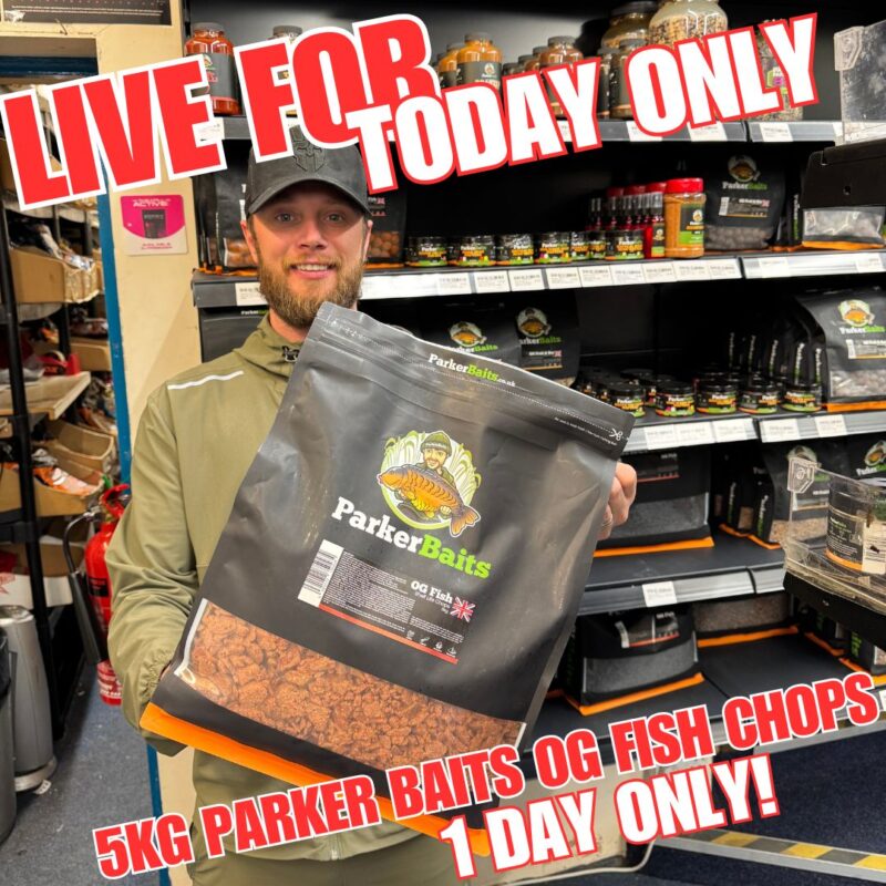 SUNDAY FUNDAY 5KG OG FISH PARKER BAITS CHOPS (AUTO DRAW)