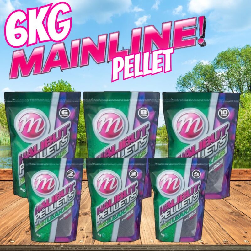 6KG MAINLINE HALIBUTT HIGH LEAKAGE PELLET
