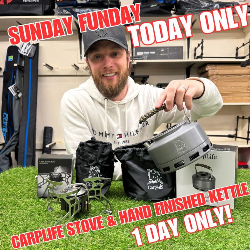 SUNDAY FUNDAY CARPLIFE STOVE & HAND FINISHED KETTLE (AUTO DRAW)