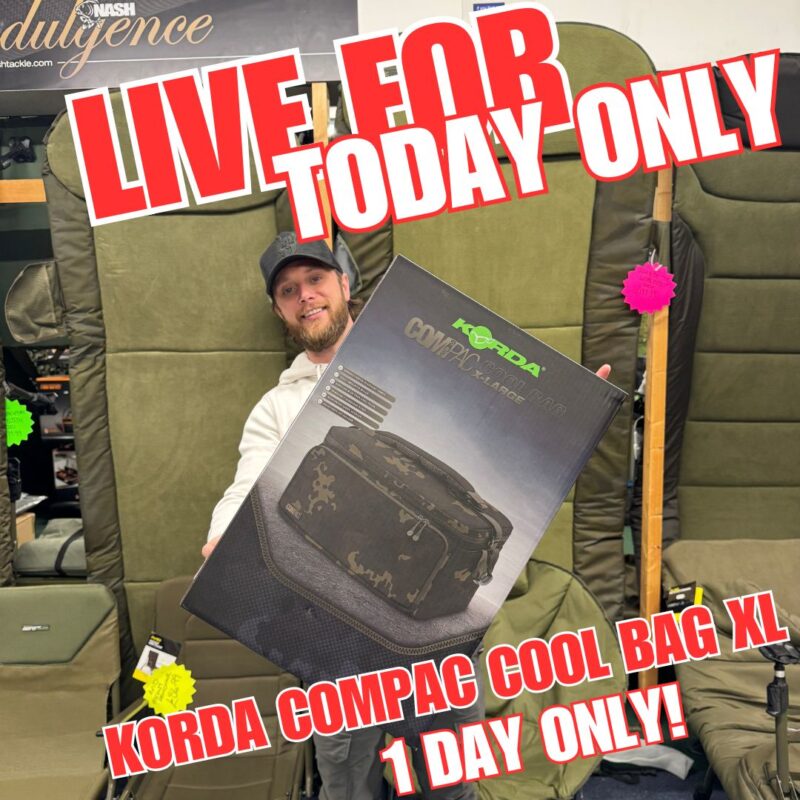TODAY ONLY KORDA COMPAC COOL BAG XL (AUTO DRAW)
