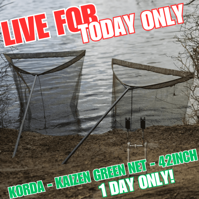 SUNDAY FUNDAY Korda Kaizen Green Landing Net 42" (AUTO DRAW)