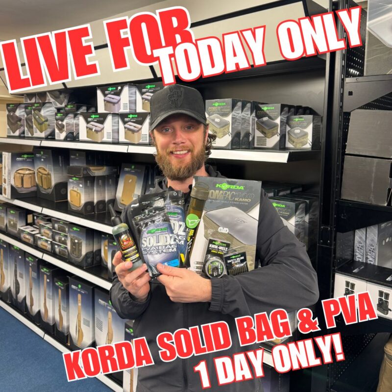 TODAY ONLY KORDA SOLID BAG & PVA BUNDLE (AUTO DRAWS)
