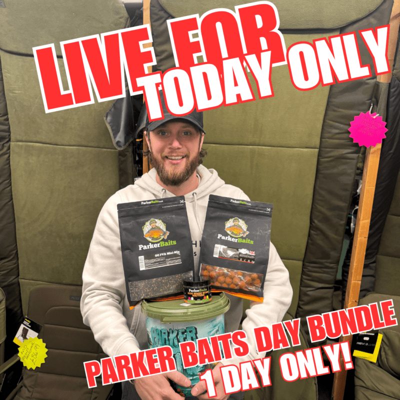 LIVE FOR TODAY ONLY PARKER BAITS DAY BUNDLE (AUTO DRAW)